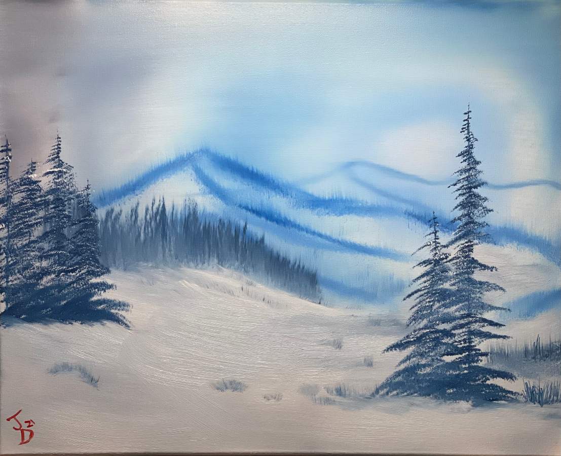 bob ross winters grace