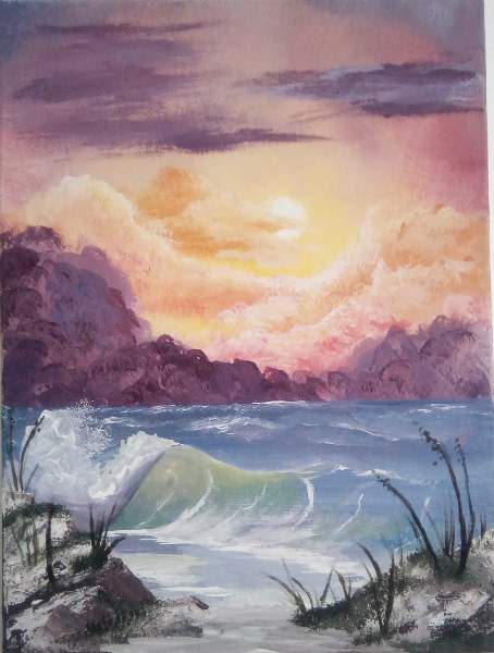 Pastel Seascape