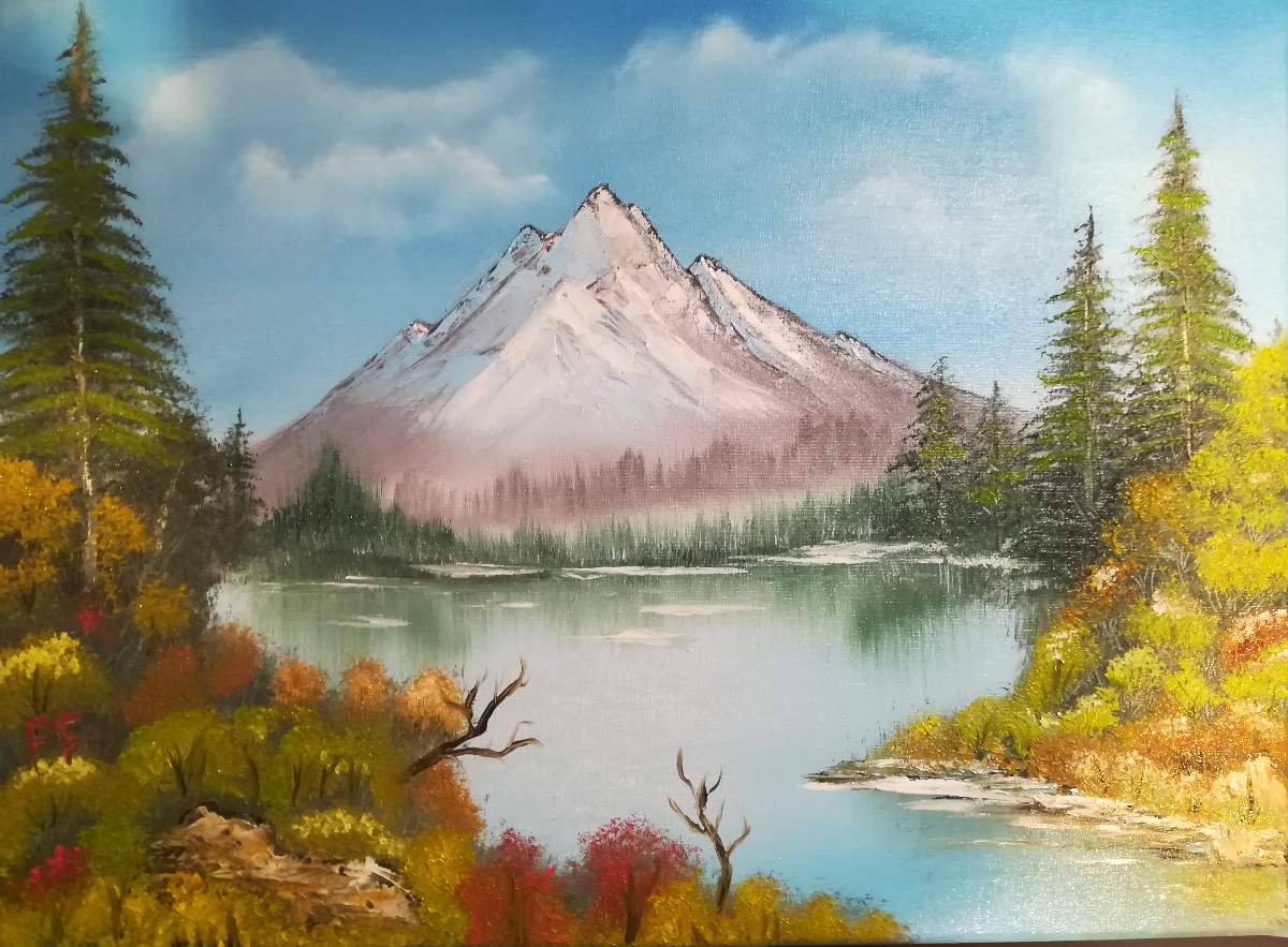 The 5 Easiest Bob Ross Paintings For Beginners, TwoInchBrush.com