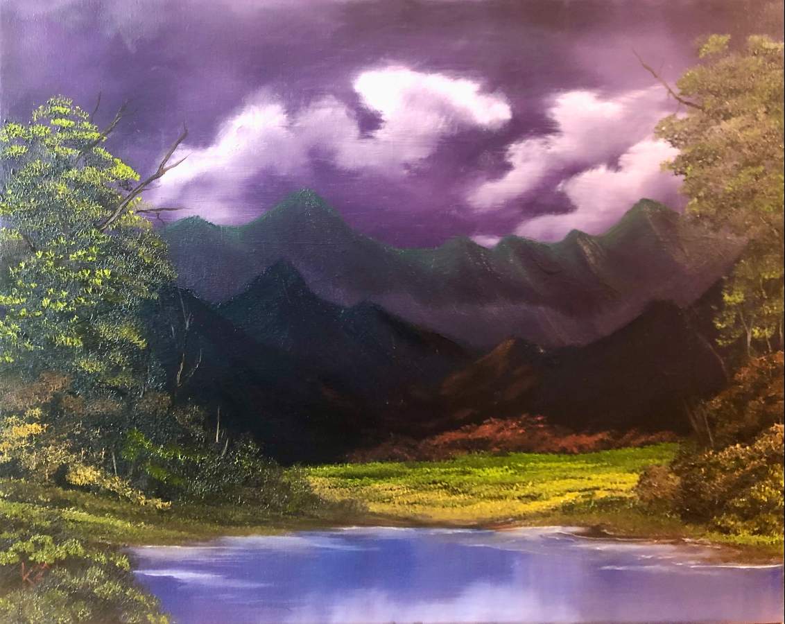 Bob Ross- Energetic painter or soulless artist? – The Purple Quill