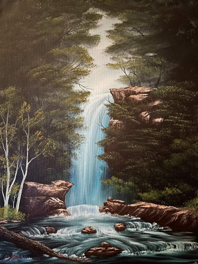 Graceful Waterfall