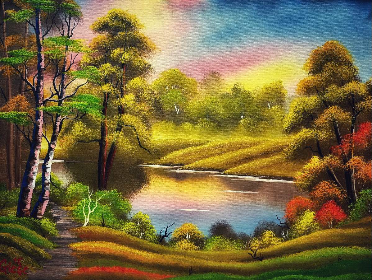 The 5 Easiest Bob Ross Paintings For Beginners, TwoInchBrush.com