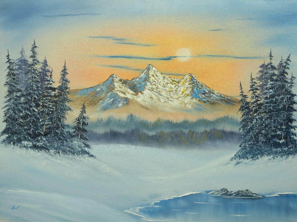 Winter Evergreens   Fanpainting12013 