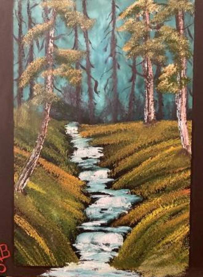 Evening Waterfall   Fanpainting12117 