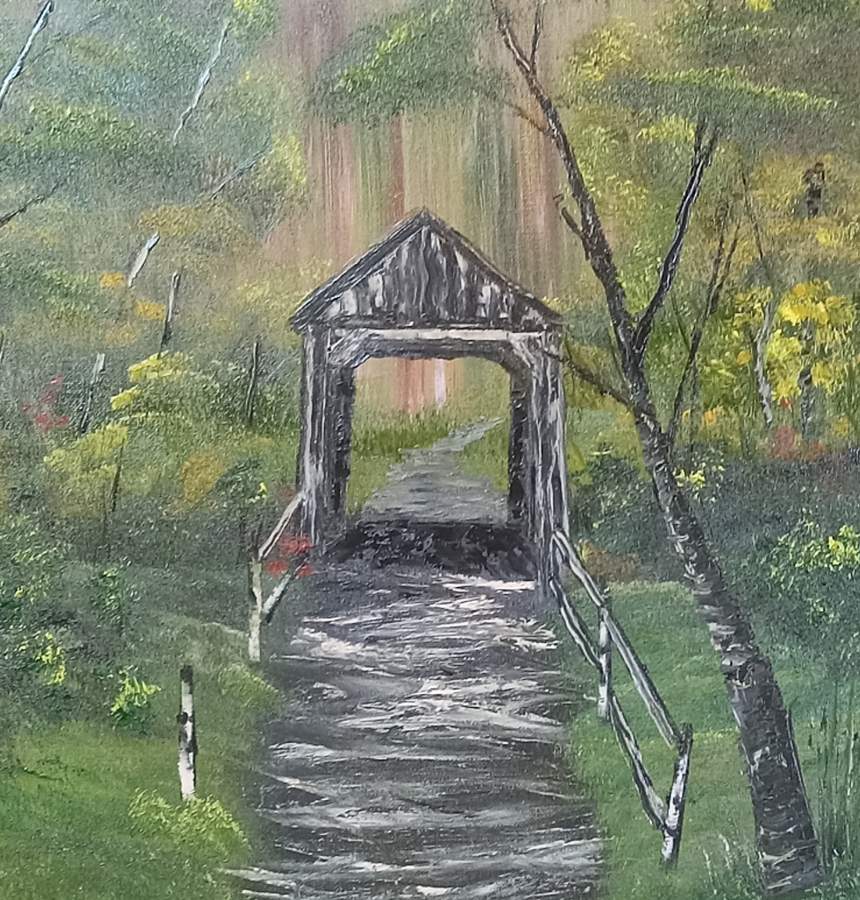 Covered Bridge   Fanpainting12404 