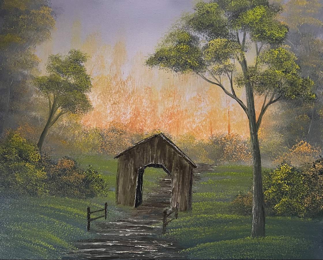 Covered Bridge   Fanpainting12667 