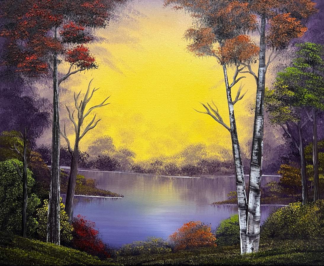 The 5 Easiest Bob Ross Paintings For Beginners, TwoInchBrush.com