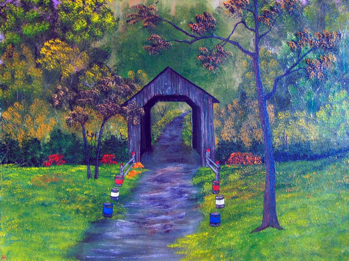 Covered Bridge   Fanpainting13685 