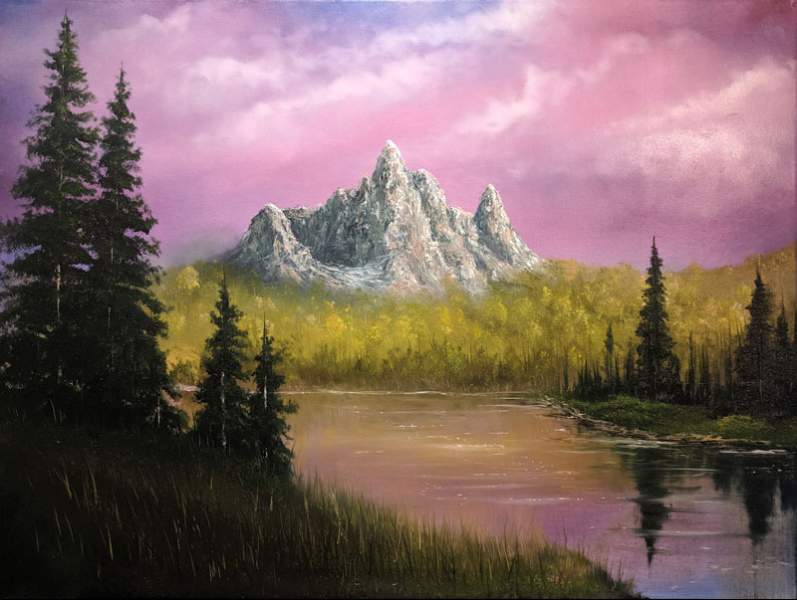 bob ross peaks of majesty