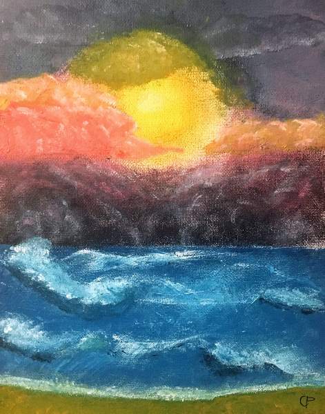 Pastel Seascape