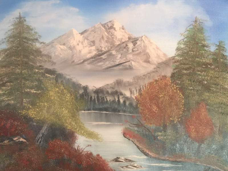 bob ross mt mckinley