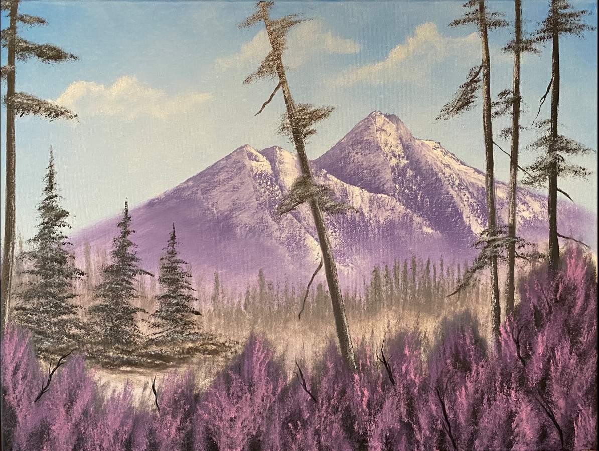 Bob Ross- Energetic painter or soulless artist? – The Purple Quill