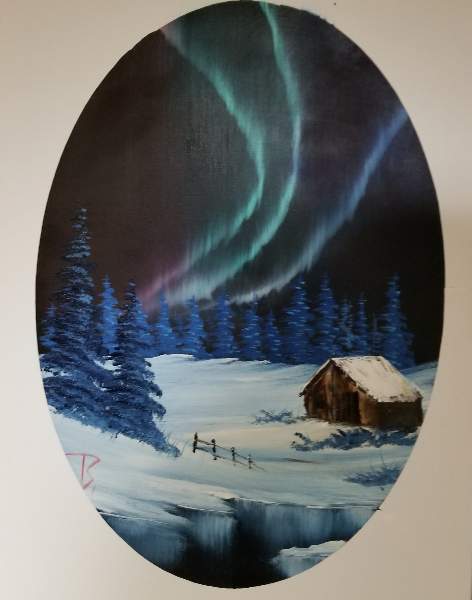 bob ross auroras dance