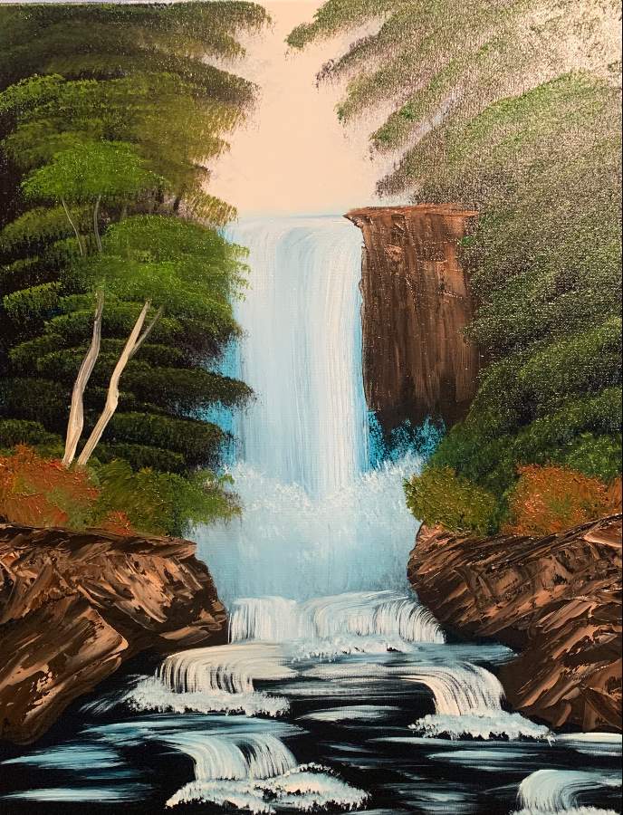 Graceful Waterfall