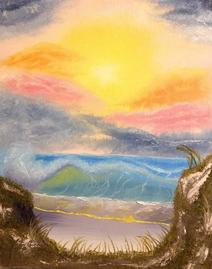 Pastel Seascape