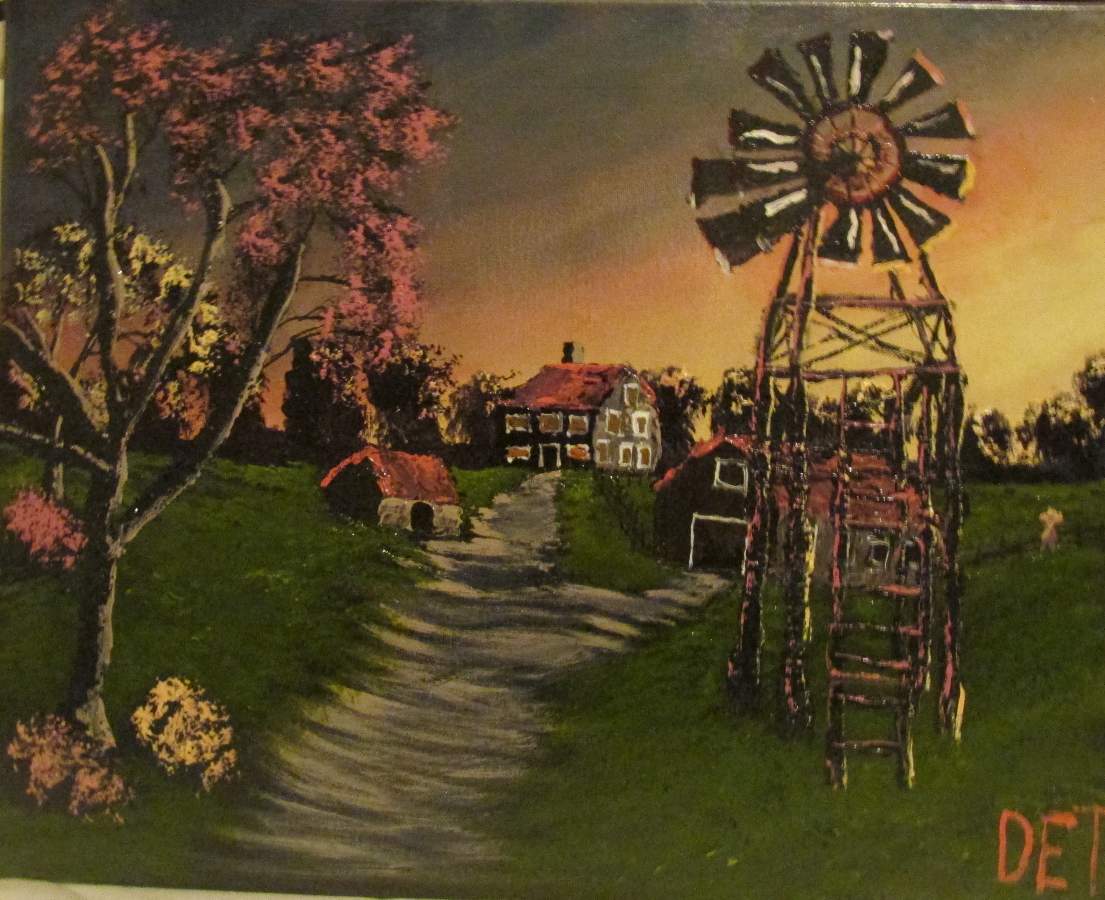 bob ross windmill