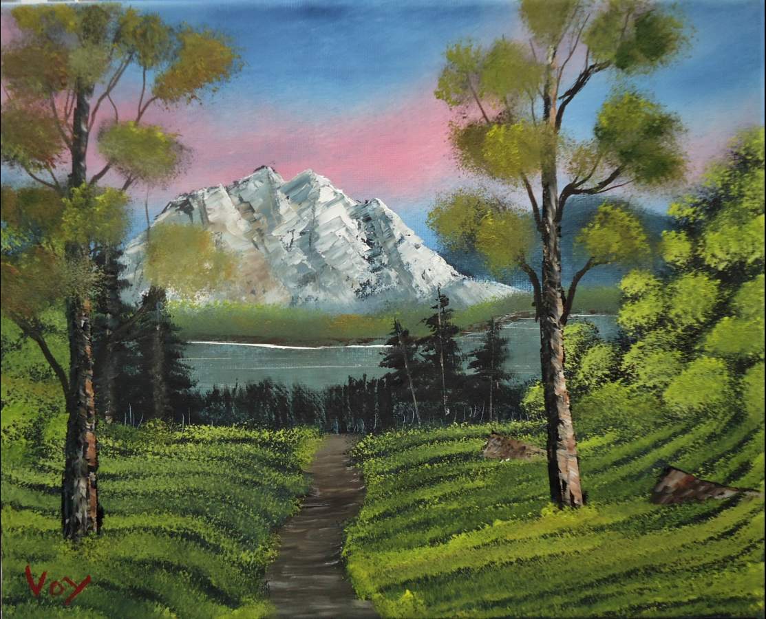 The 5 Easiest Bob Ross Paintings For Beginners, TwoInchBrush.com