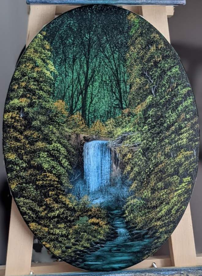 bob ross deep forest falls