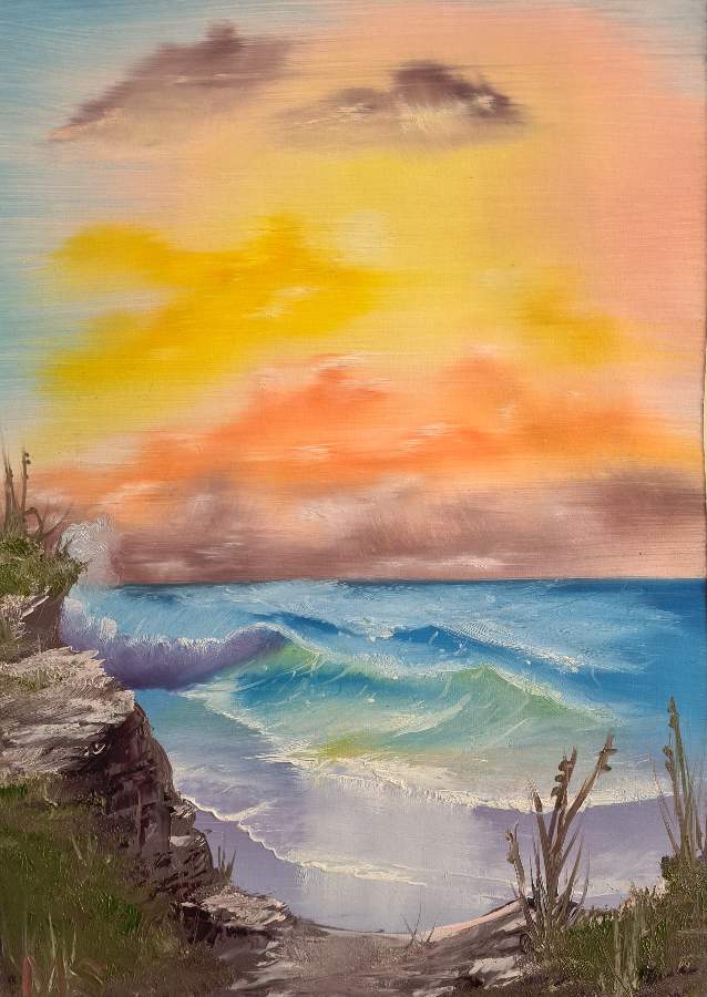 Pastel Seascape