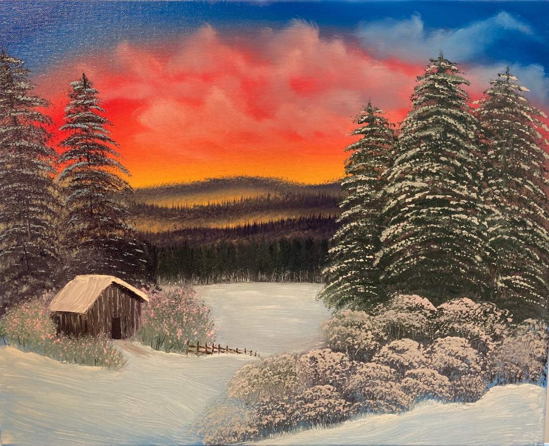 bob ross winters peace