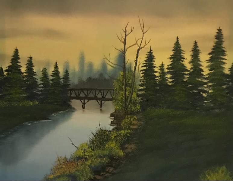 bob ross footbridge