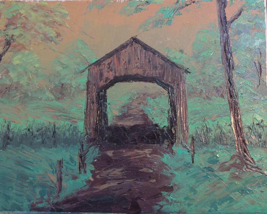 Covered Bridge   Fanpainting9405 