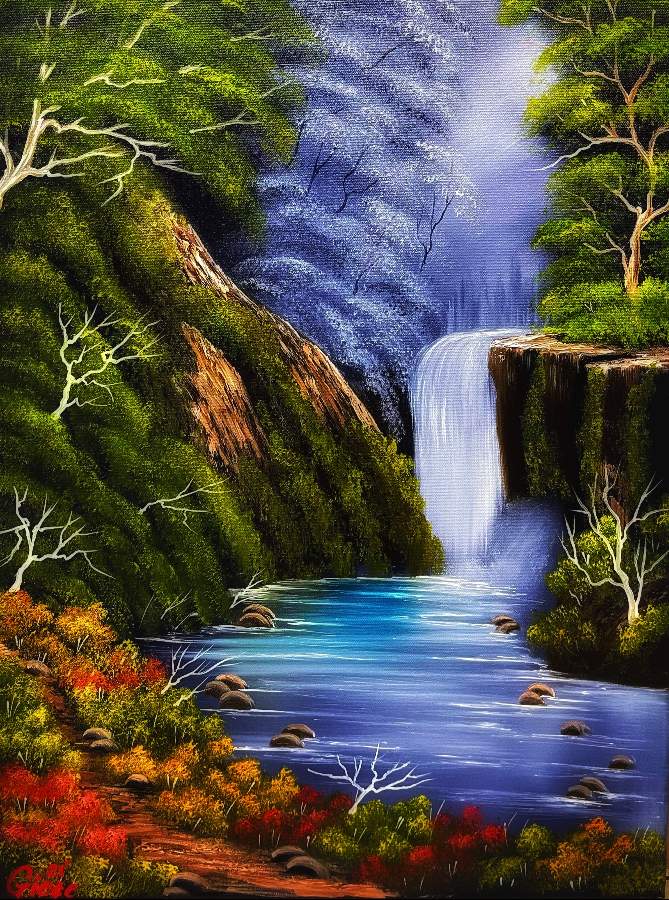 Waterfall in the Woods