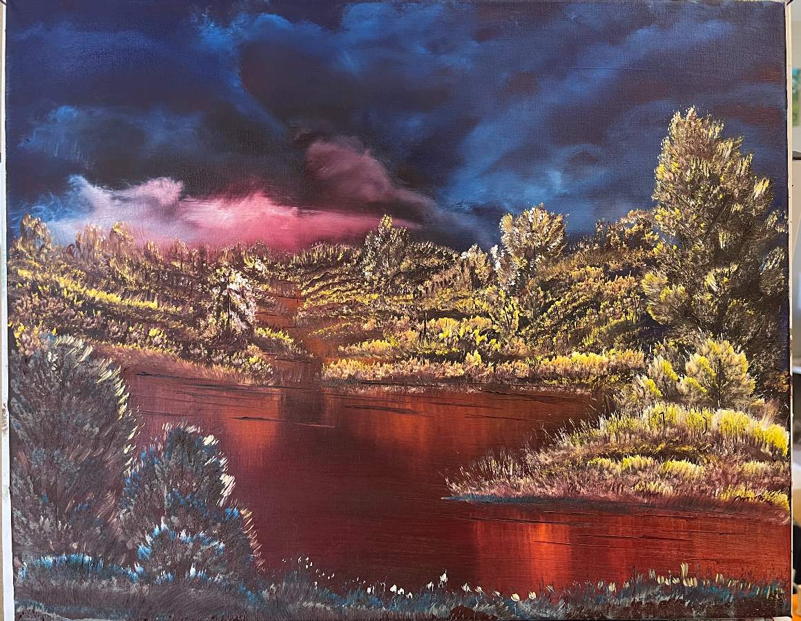 bob ross black river