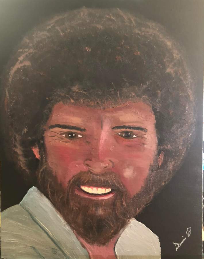 Bob Ross Portrait