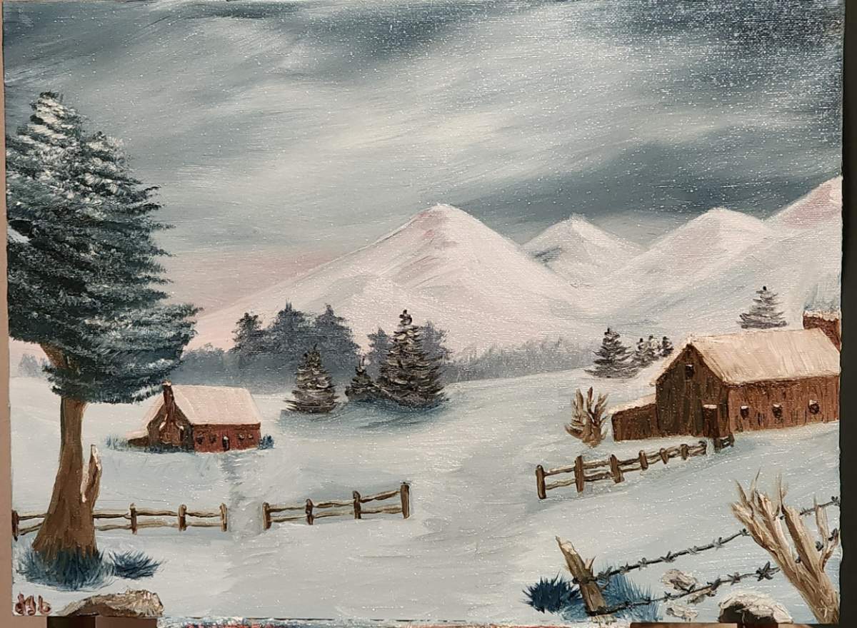 Snow scene