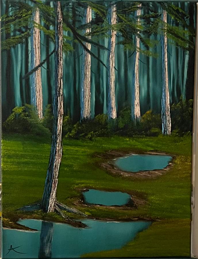 Bob Ross Version-Seculded Forest