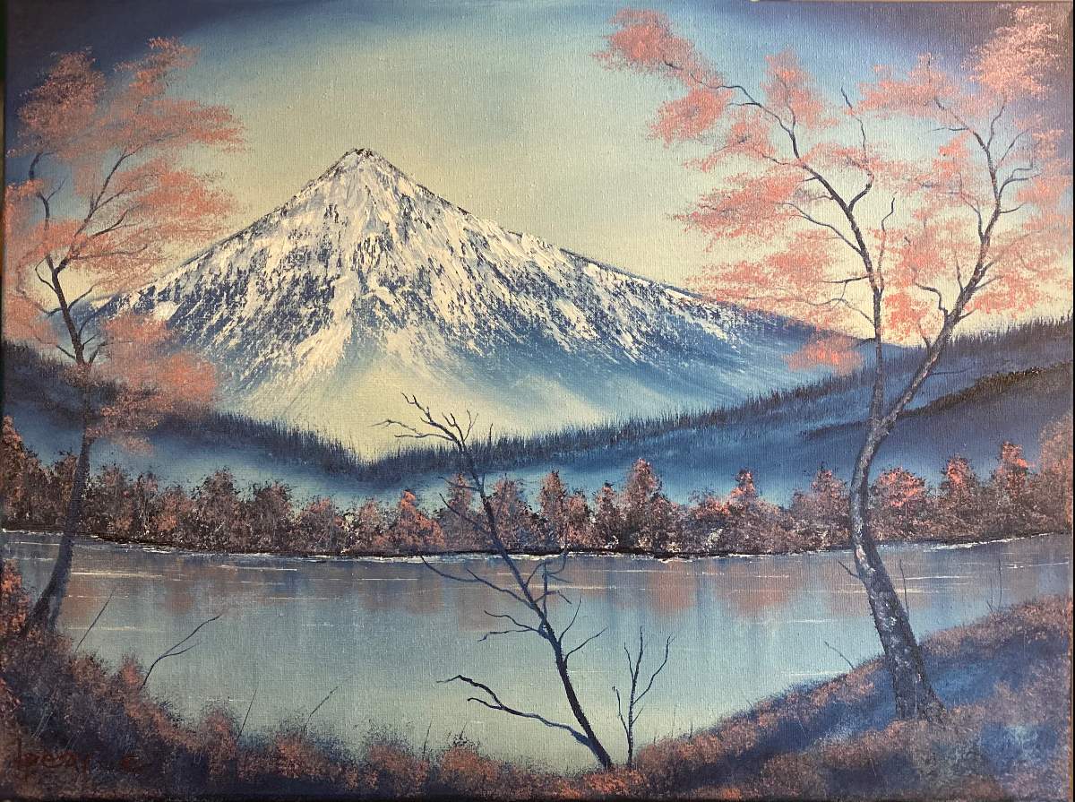 Mr Fuji inspired-Bram Bevins tutorial