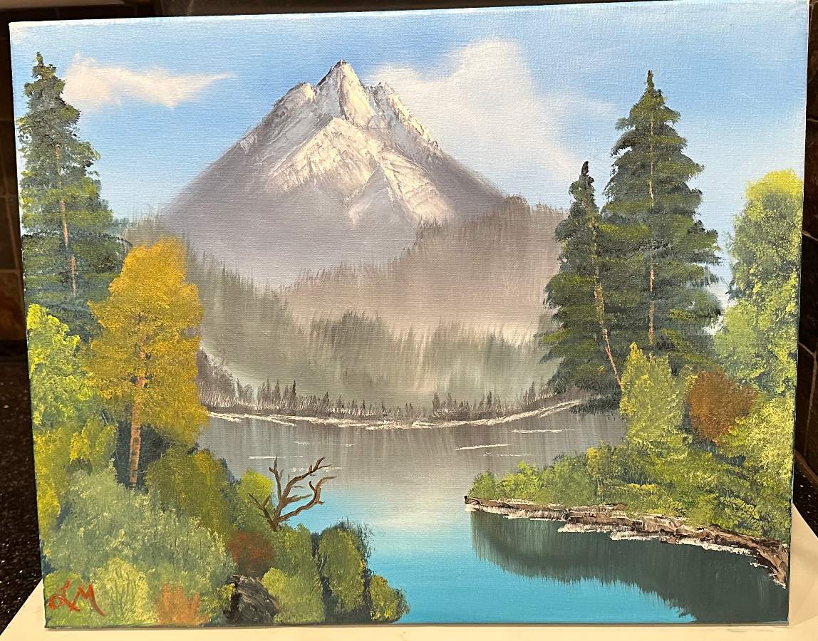 Grandeur of Summer first ever painting