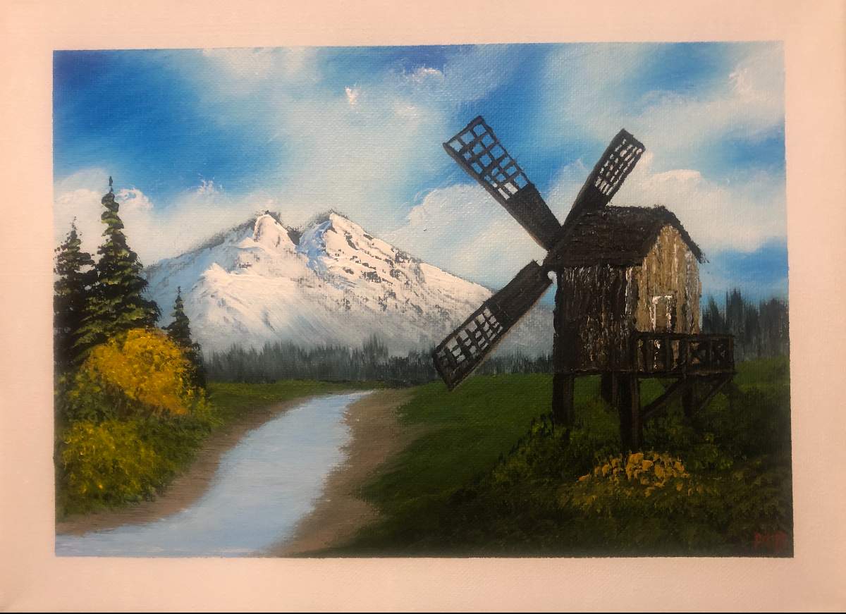 bob ross windmill