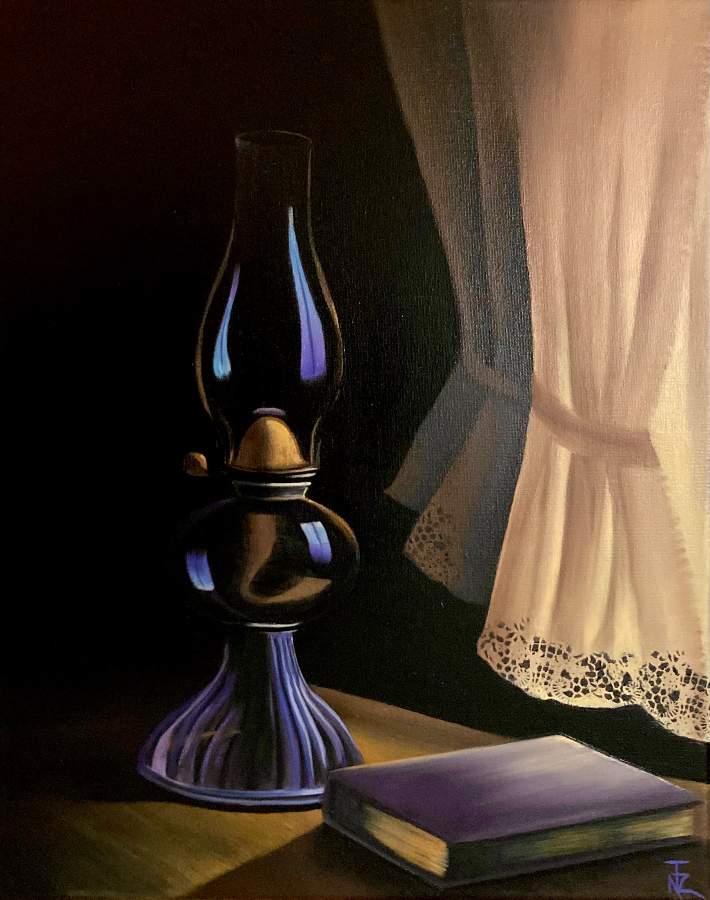 Mom’s Oil Lamp • Robert Warren