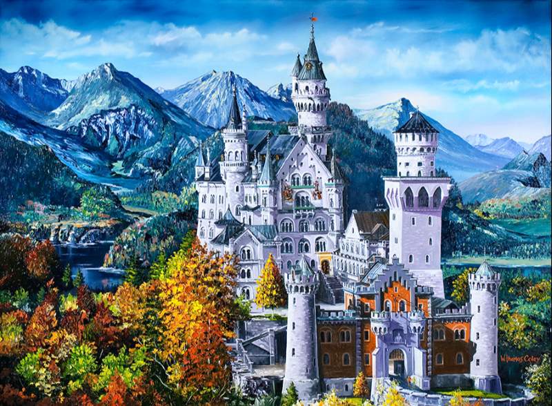 Neuschwanstein Castle - Fine Art