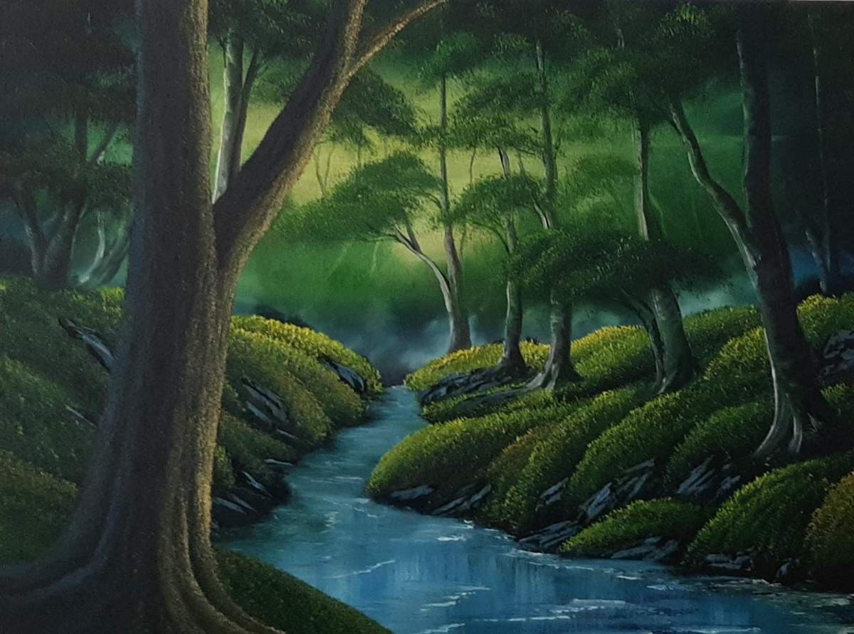 Forest River by Justin Wozniak