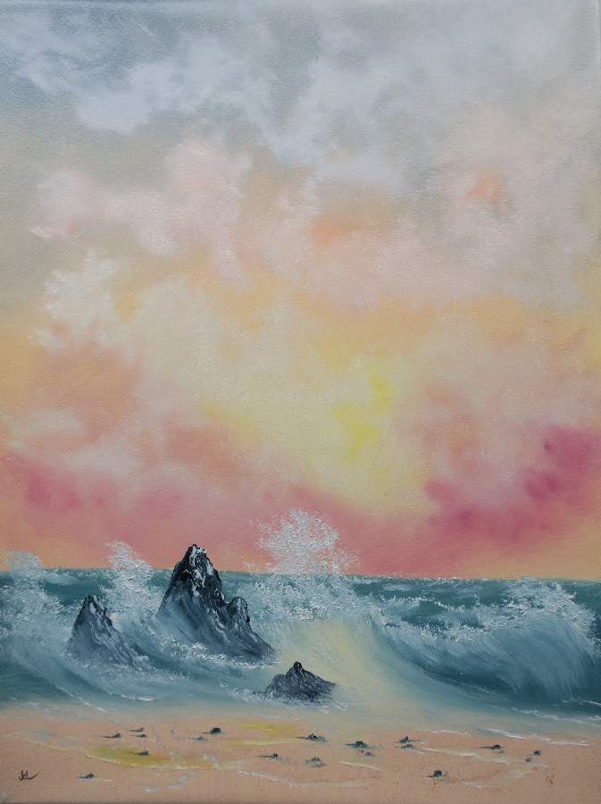 Pastel Seascape - Diane Andre