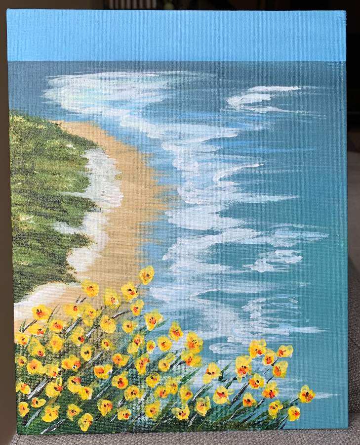 Spring Seascape by Joony Art