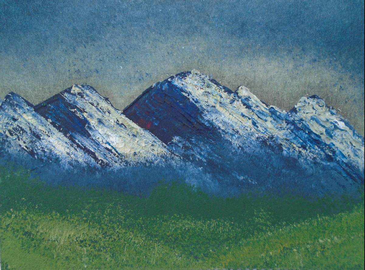 Mountains Blue